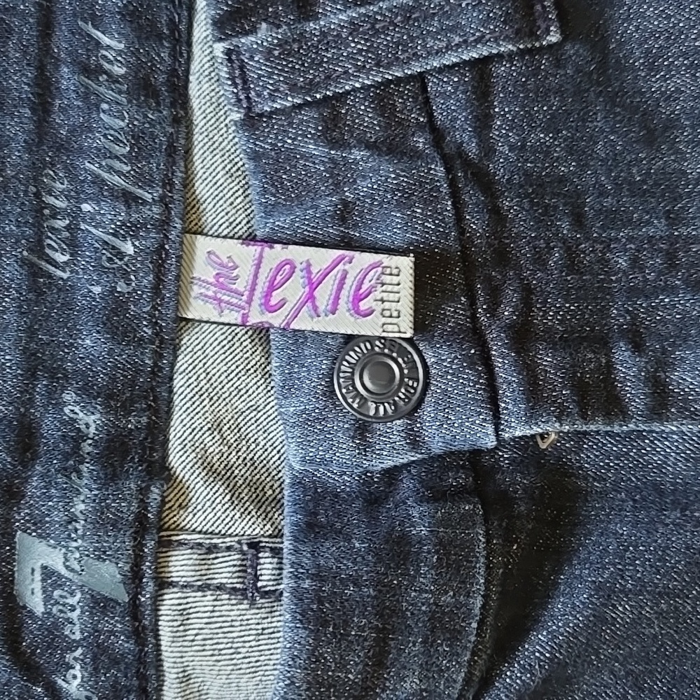 7 for All Mankind The Lexie Petite 'A' Pocket Bootcut Jeans Dark Wash EUC - 29 - Picture 7 of 12